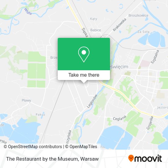 The Restaurant by the Museum map