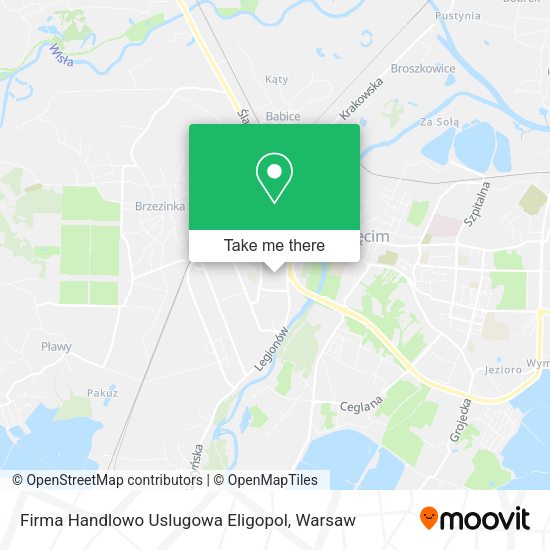 Firma Handlowo Uslugowa Eligopol map