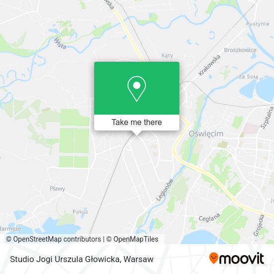 Studio Jogi Urszula Głowicka map