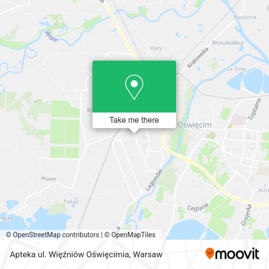 Apteka ul. Więźniów Oświęcimia map