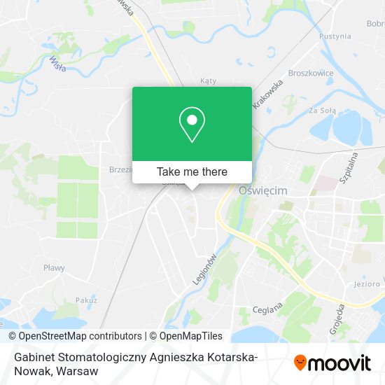 Gabinet Stomatologiczny Agnieszka Kotarska-Nowak map