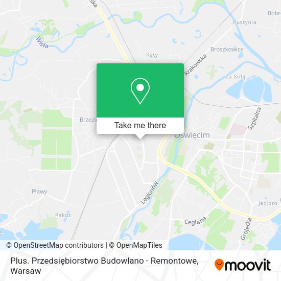 Plus. Przedsiębiorstwo Budowlano - Remontowe map