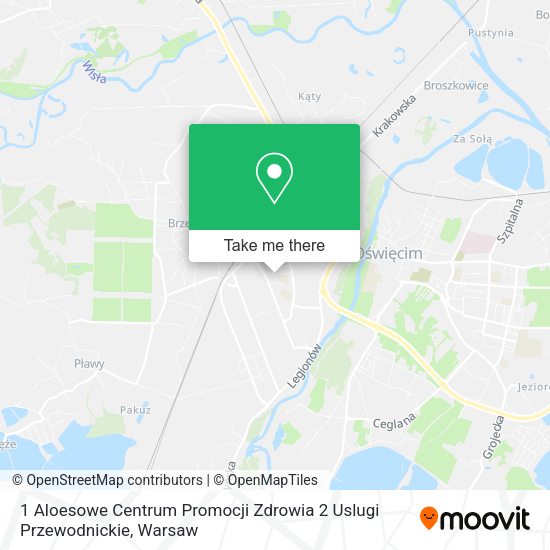 1 Aloesowe Centrum Promocji Zdrowia 2 Uslugi Przewodnickie map