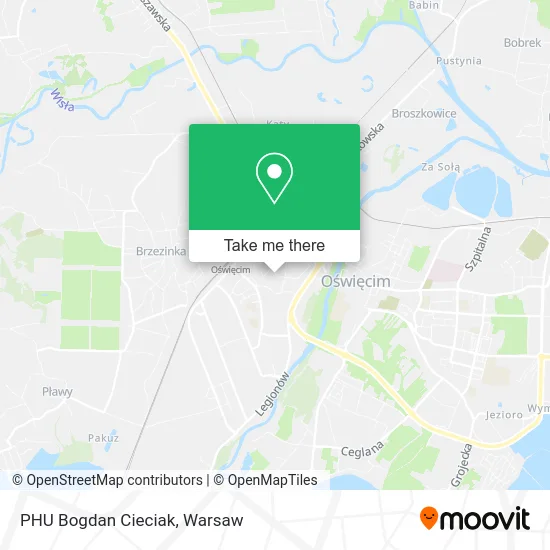 Карта PHU Bogdan Cieciak
