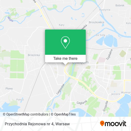 Przychodnia Rejonowa nr 4 map