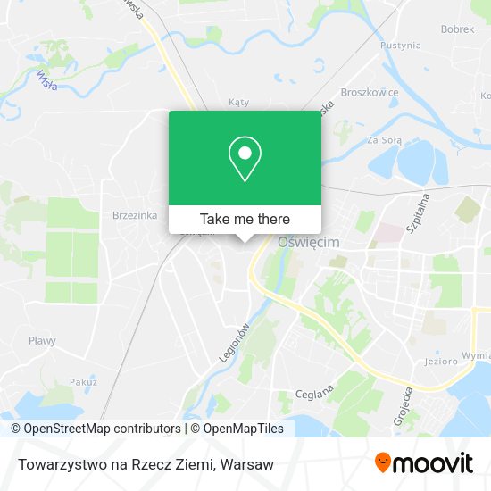 Towarzystwo na Rzecz Ziemi map