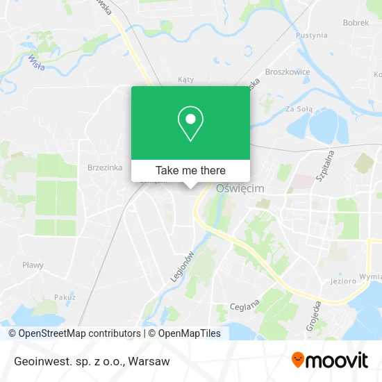 Карта Geoinwest. sp. z o.o.