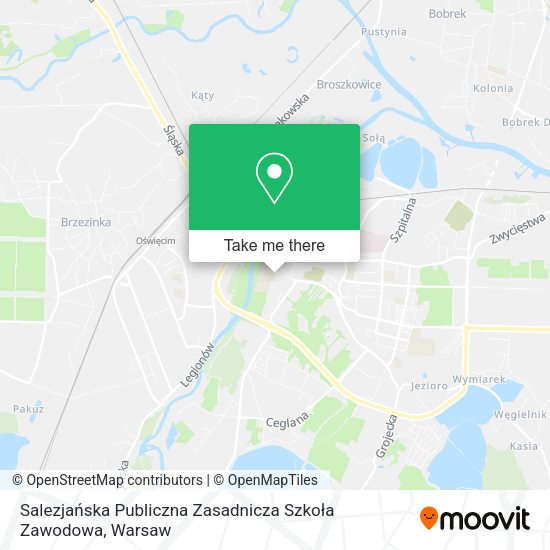 Salezjańska Publiczna Zasadnicza Szkoła Zawodowa map