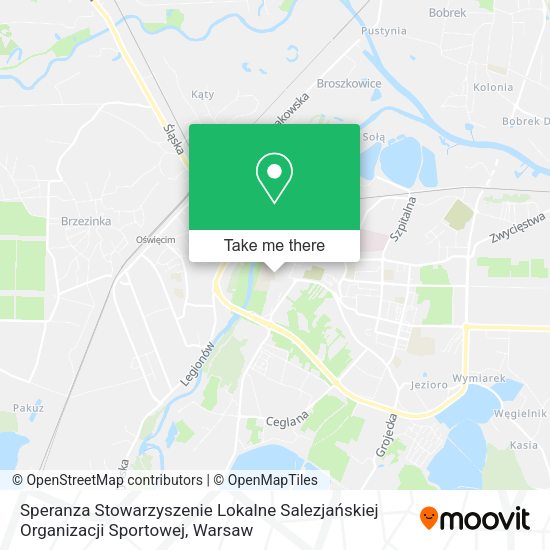 Speranza Stowarzyszenie Lokalne Salezjańskiej Organizacji Sportowej map