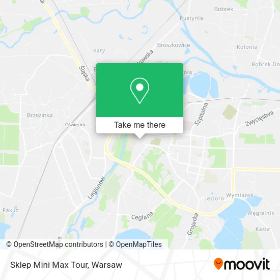 Карта Sklep Mini Max Tour