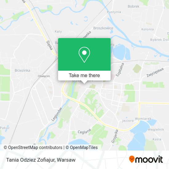 Tania Odziez Zofiajur map