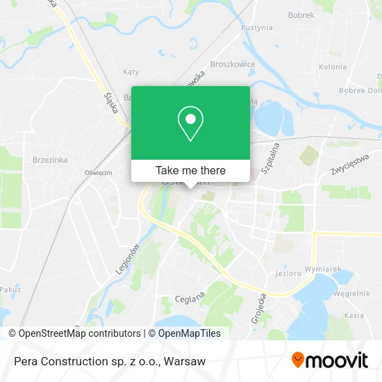 Карта Pera Construction sp. z o.o.