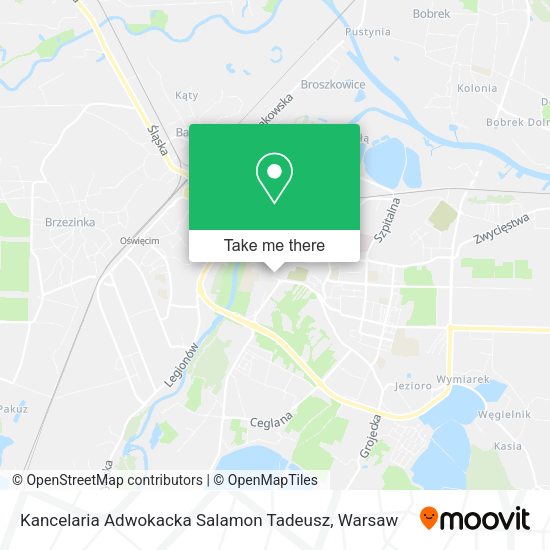 Kancelaria Adwokacka Salamon Tadeusz map