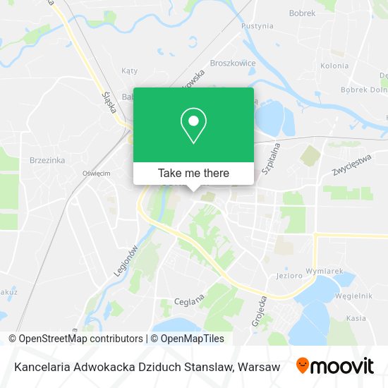 Kancelaria Adwokacka Dziduch Stanslaw map