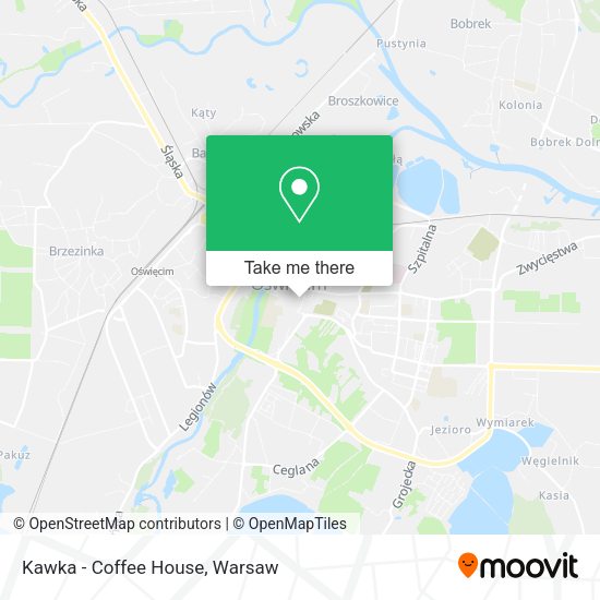 Kawka - Coffee House map