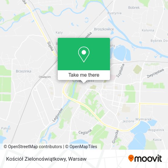 Kościół Zielonoświątkowy map