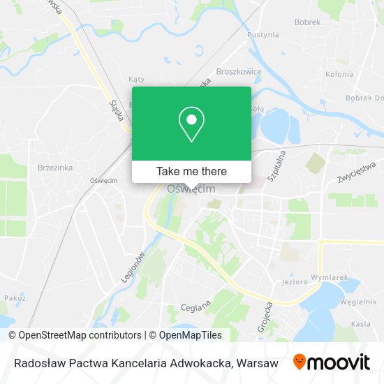 Radosław Pactwa Kancelaria Adwokacka map