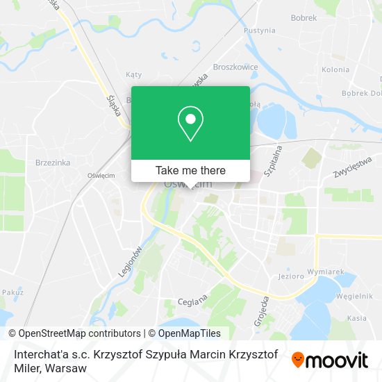 Interchat'a s.c. Krzysztof Szypuła Marcin Krzysztof Miler map