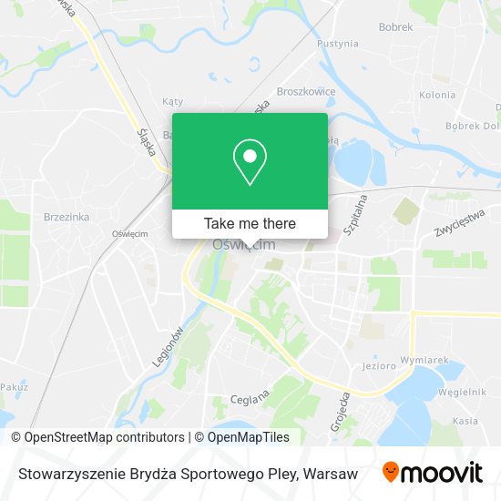 Stowarzyszenie Brydża Sportowego Pley map