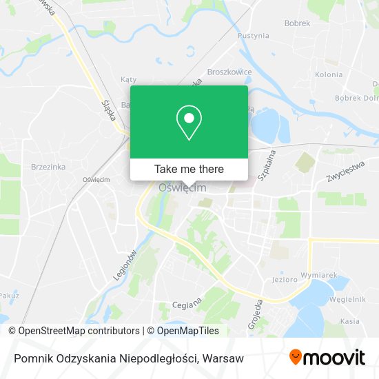 Pomnik Odzyskania Niepodległości map