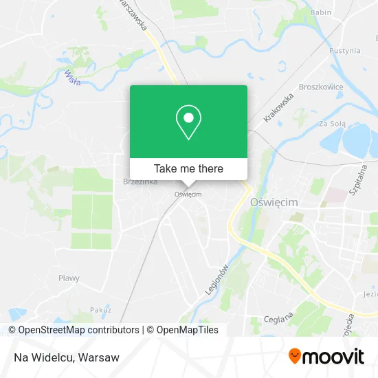 Карта Na Widelcu