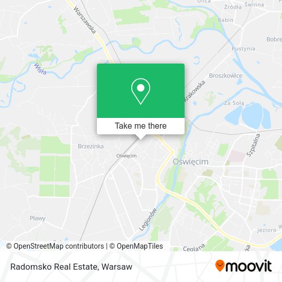 Radomsko Real Estate map