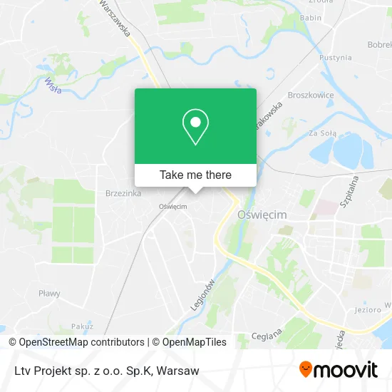 Карта Ltv Projekt sp. z o.o. Sp.K