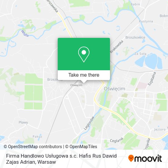 Firma Handlowo Usługowa s.c. Hafis Rus Dawid Zajas Adrian map