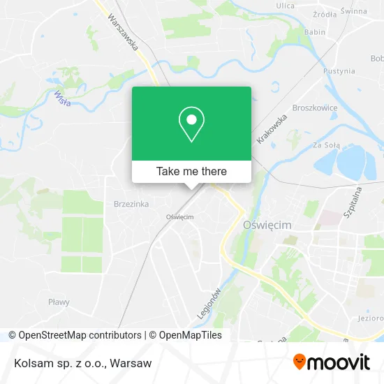 Карта Kolsam sp. z o.o.