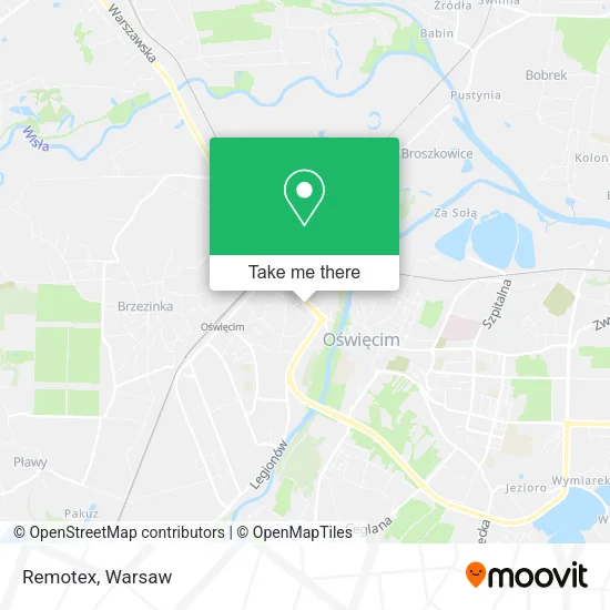 Карта Remotex