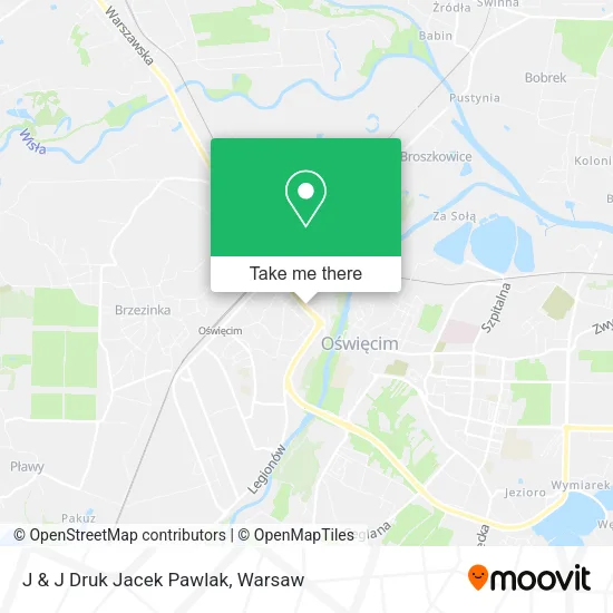 Карта J & J Druk Jacek Pawlak
