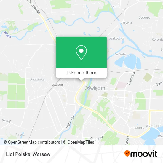 Карта Lidl Polska