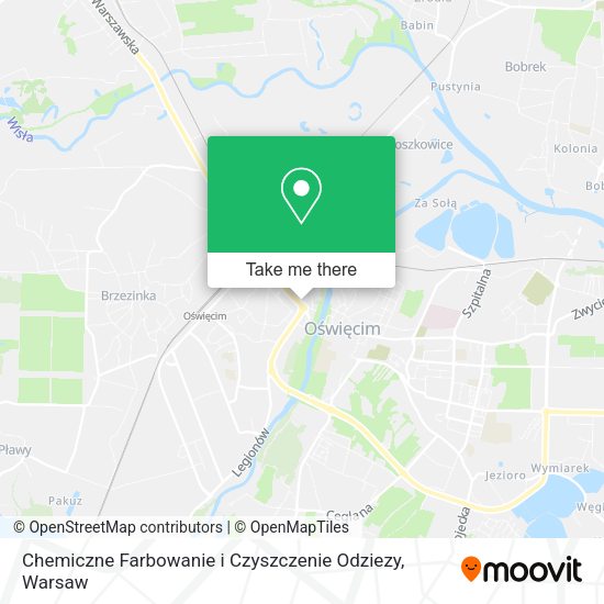 Chemiczne Farbowanie i Czyszczenie Odziezy map