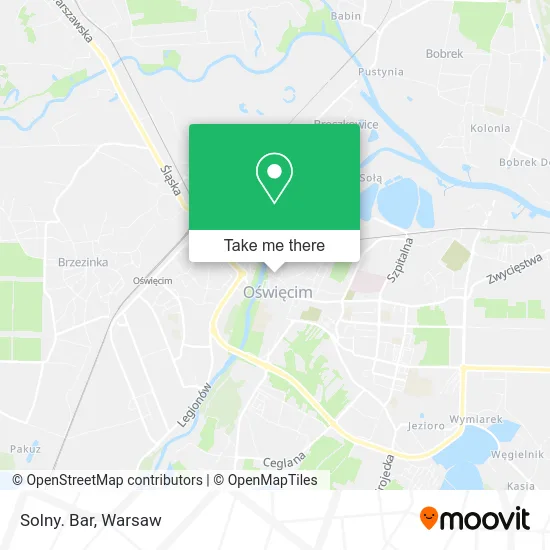 Карта Solny. Bar