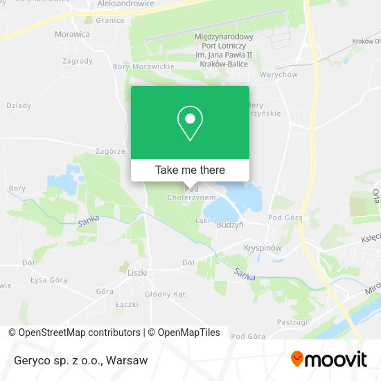 Geryco sp. z o.o. map