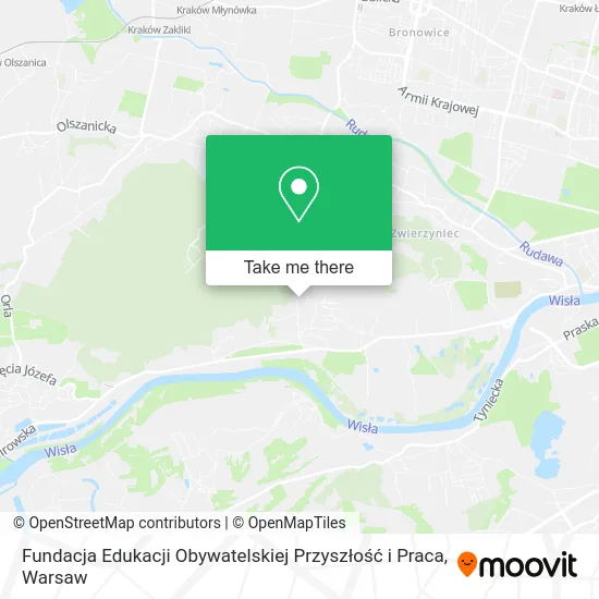 Карта Fundacja Edukacji Obywatelskiej Przyszłość i Praca