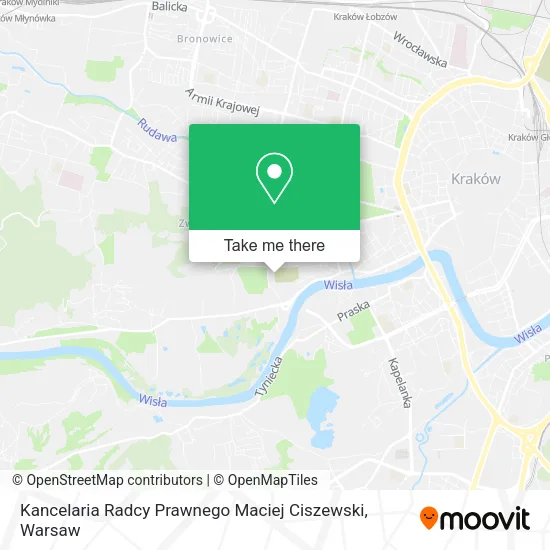 Карта Kancelaria Radcy Prawnego Maciej Ciszewski
