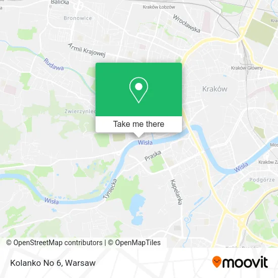 Карта Kolanko No 6