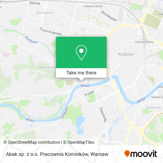 Abak sp. z o.o. Pracownia Kominków map