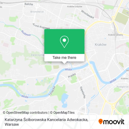 Katarzyna Ściborowska Kancelaria Adwokacka map