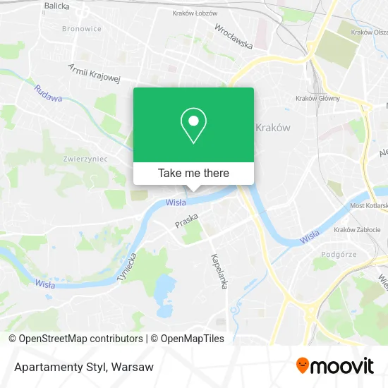 Карта Apartamenty Styl