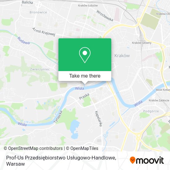 Prof-Us Przedsiębiorstwo Usługowo-Handlowe map