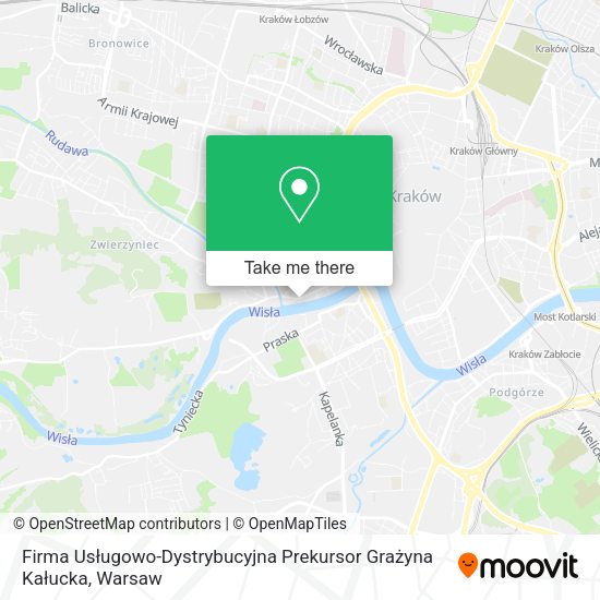 Firma Usługowo-Dystrybucyjna Prekursor Grażyna Kałucka map