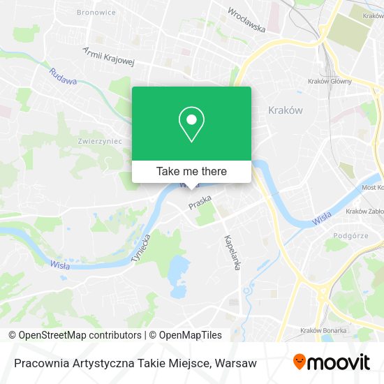 Pracownia Artystyczna Takie Miejsce map