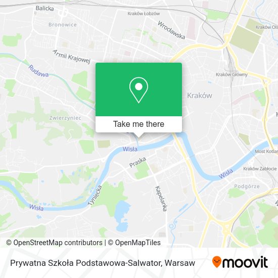 Prywatna Szkoła Podstawowa-Salwator map