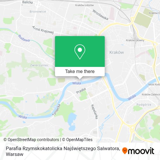 Parafia Rzymskokatolicka Najświętszego Salwatora map