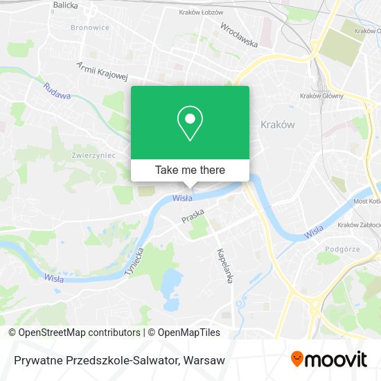 Prywatne Przedszkole-Salwator map