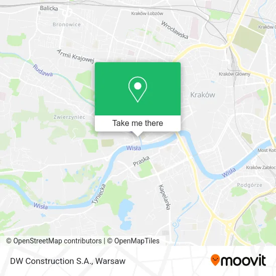 Карта DW Construction S.A.