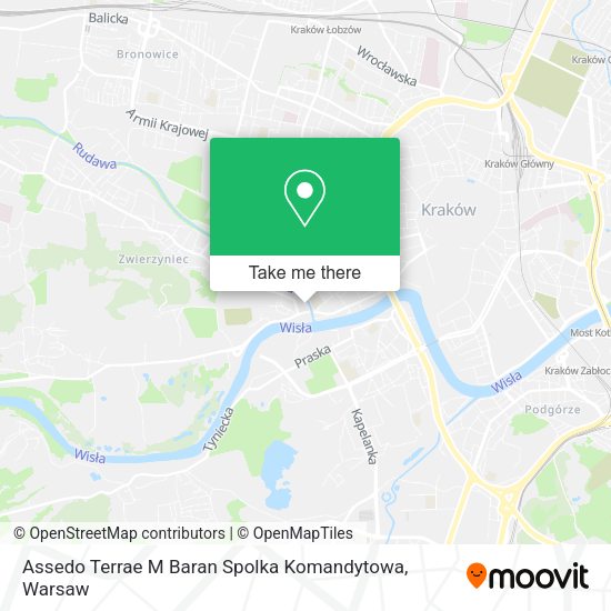 Assedo Terrae M Baran Spolka Komandytowa map