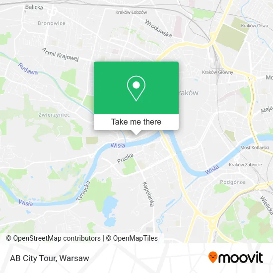 Карта AB City Tour